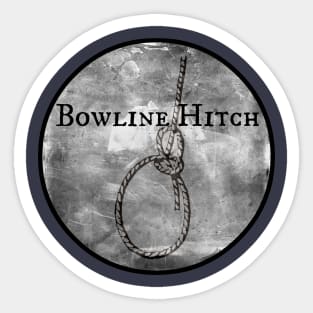 Bowline Hitch Vintage Sticker